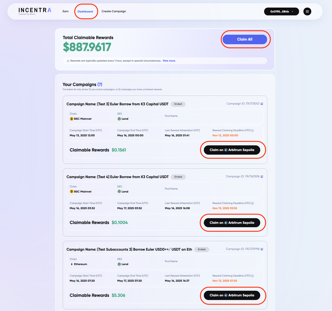 User Tutorials - Brevis Incentra